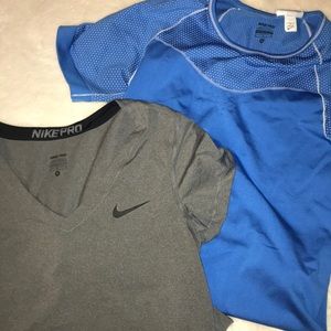 2 Nike shirts